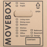 Moving Box 20 pcs Natural 59 x 31.5 x 31.5 cm Cardboard 4106561