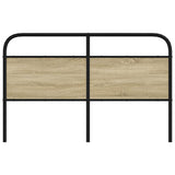 Replace Headboard Sonoma Oak 160 cm Steel and Engineered Wood 4100293