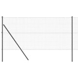 Ground Fix Welded Wire Fence 10 x 1 m PVC-Coated Steel 3350364