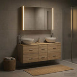 Bathroom Furniture Set 4 pcs Sonoma Oak 3406745