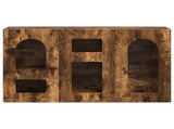 Sideboard Smoked Oak 100 x 35 x 59 cm Engineered Wood 891349