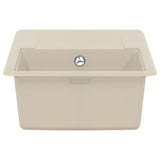 Sink Beige 670 x 460 mm 80% Quartz and 20% Resin 42028410