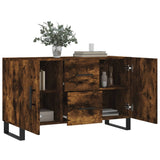 ZNTS Sideboard Smoked Oak 100x36x60 cm Engineered Wood 828201