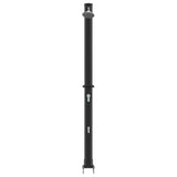 Outdoor Solar shower Black 217 cm PVC and Aluminium 42003412