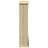 Fireplace Surround Sonoma Oak 75x20x87.5 cm Engineered Wood 854582