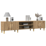 TV Cabinet Artisan Oak 180x31.5x40 cm Engineered Wood 857142