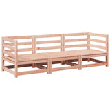 3 Piece Garden Sofa Set Solid Wood Douglas Fir 3299266