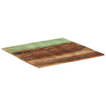 Square Table Top 80x80 cm 15-16 mm Solid Reclaimed Wood 286051