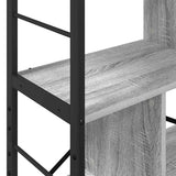 Bookshelf Grey Sonoma 75 x 30 x 156 cm Engineered Wood 883961