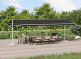 Free Standing Awning Anthracite 5 x 3 m Polyester 42033621