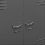 Industrial Storage Chest Anthracite Steel 339625