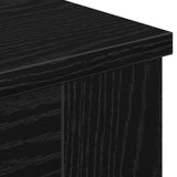 Electric Fireplace Black Oak 47 x 18 x 48 cm Engineered wood 8021064