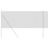 Welded Wire Fence 5000 x 80 cm Grey 42005245