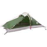 Backpacking Tent Green 2-Person 185T Polyester with PU Coating 42018574