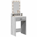 Dressing Table Grey 50 x 41 x 140 cm Engineered Wood 865159