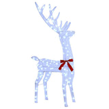 Reindeer Family 3 pcs Cold white 68 x 26 x 127 cm Fabric 42019053
