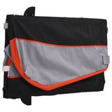 Bike Trailer Black and Orange 45 kg Iron 94124