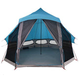 Tipi Tent with Roof Blue 404 x 370 x 270 cm Taffeta 42000964