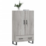 Highboard Grey Sonoma 69.5x31x115 cm Engineered Wood 828266