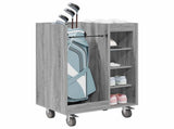 Golf Cabinet with Wheel Plain Grey Sonoma 65 x 45 x 98 cm 899452