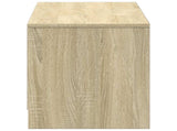 TV Cabinet with LED Sonoma Oak 140 x 34 x 40 cm Engineered Wood 3418712