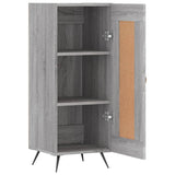 Sideboard Grey Sonoma 34.5x34x90 cm Engineered Wood 830418