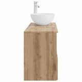 Bathroom Furniture Set 2 pcs Artisan Oak Engineered Wood 3404043