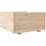 Garden Planter 90x90x49.5 cm Solid Wood Pine 3282534