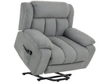Eight-Point Massage Electric Lift Chair - Light Grey T3398P422787
