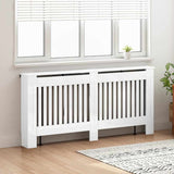 Radiator Cover High Gloss White 172 x 19 x 81.5 cm 884074