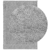 Shaggy Rug PAMPLONA High Pile Modern Grey 160x230 cm 375259