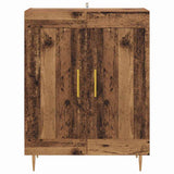 Sideboard Old Wood 69.5 x 34 x 90 cm Engineered Wood and Iron 881594