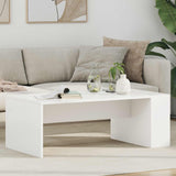 Coffee Table White 95 x 50 x 34 cm Engineered Wood 8000164