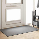 Doormat Grey and Black 90 x 150 cm 100% Polyamide 4100772