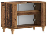 Bathroom Sink Cabinet ALKMAAR Old Wood 59.5 x 31.5x 59 cm 896133