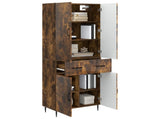 Cabinet Set 2 pcs Smoked Oak 66 x 34.5 x 89.5 cm 3416669