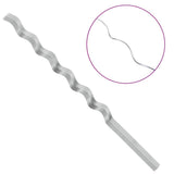 Plant Support 50 pcs Silver 150 x 0.6 x 0.6 cm Steel 4107049