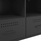 TV Cabinet Black 68x39x50.5 cm Steel 843042