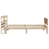 Bed Frame with Headboard without Mattress 100x200 cm 3306082