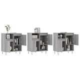 Sideboards 3 pcs Grey Sonoma Engineered Wood 3190155