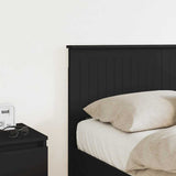 Headboard Black Oak Engineered wood 888430
