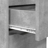 Bedside Table Concrete Grey 40 x 30 x 467 cm Engineered Wood 888913