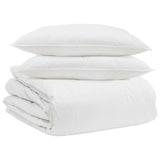 Duvet Set with Pillow 3 pcs White Down Feather 3377038