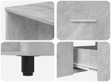 Bathroom Vanity Unit Concrete Grey 80 x 35 x 60 cm 889388