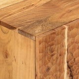 TV Cabinet 80x33x46 cm Solid Wood Acacia 356870