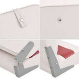 2 Piece Foldable Boat Seat Set High Backrest 3284317