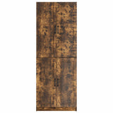 Cabinet Set 2 pcs Smoked Oak Engineered Wood 3416948