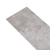Self-adhesive PVC Flooring Planks 5.21 m 2 mm Earth Grey 330194