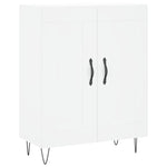 Highboard White 69.5x34x180 cm Engineered Wood 3189949