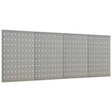 Wall-mounted Peg Boards 4 pcs 40x58 cm Steel 145350